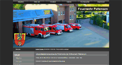 Desktop Screenshot of feuerwehr-pattensen.de